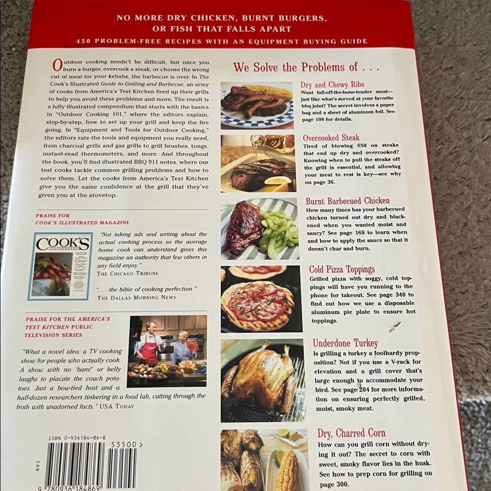 The Cook's Illustrated Guide to Grilling and Barbecue Book - Picture 6 of 6